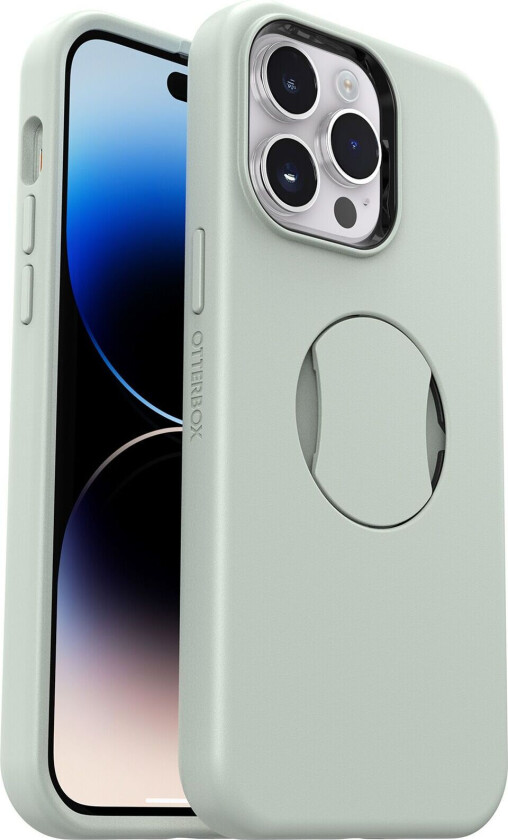 OtterGrip Symmetry-deksel (iPhone 14 Pro Max) - Grønn