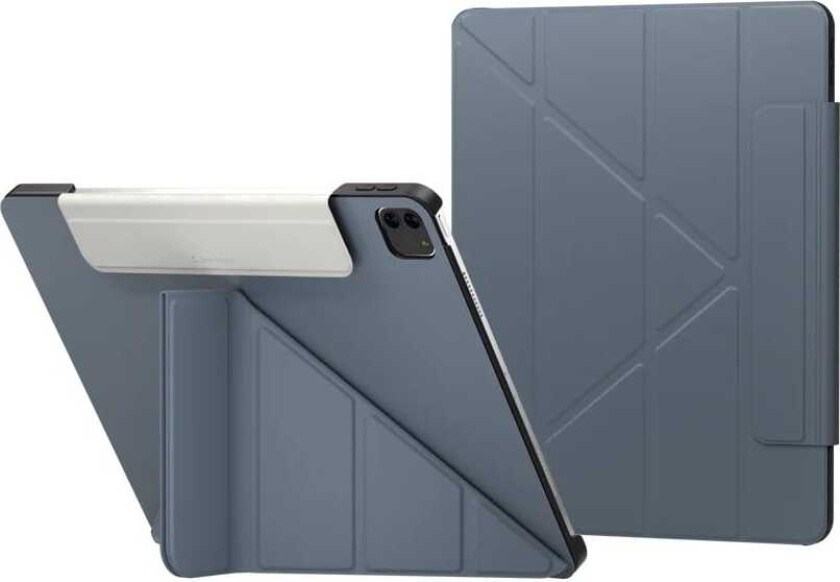 Origami-deksel (iPad Pro 12,9 (2018-2022)) - Lilablå
