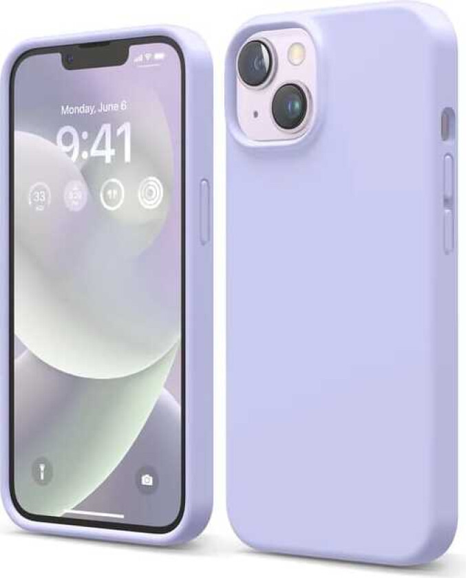 silikondeksel (iPhone 14 Pro Max) - Lila