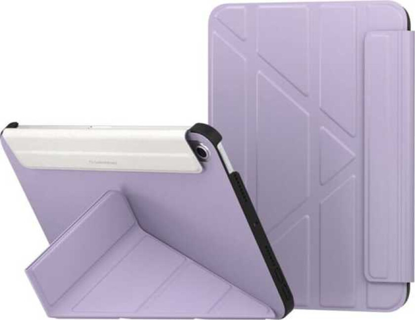 Origami-deksel (iPad mini 7/6) - Ljuslila
