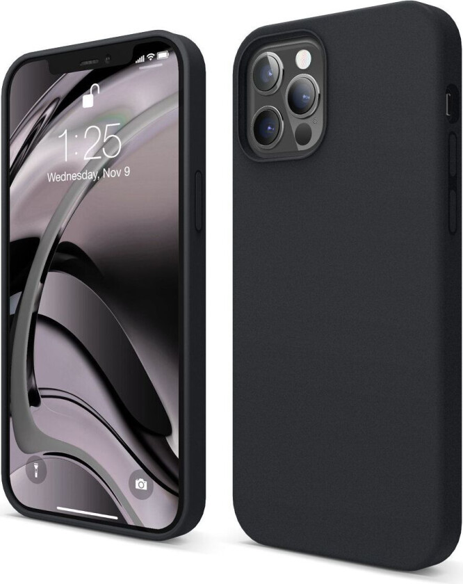 silikondeksel (iPhone 13 Pro) - Svart