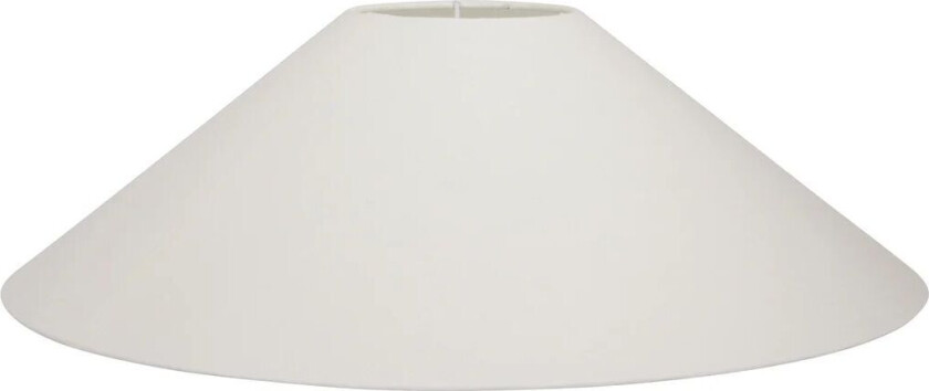 Basic flat lampeskjerm Ø 42 cm White