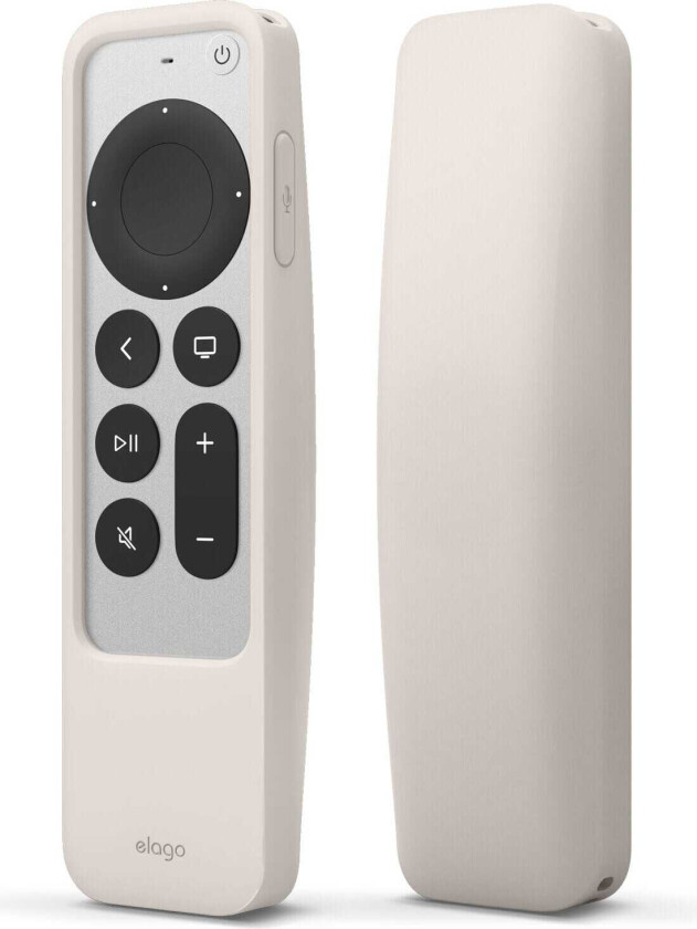 R5 Intelli Case (Siri Remote gen 3/2) - skall - silikon - Beige