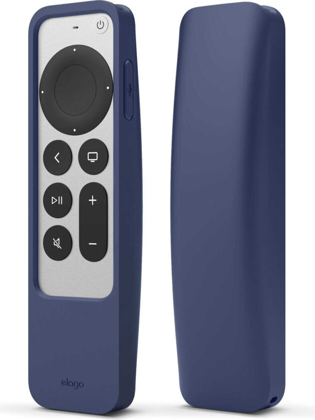 R5 Intelli Case (Siri Remote gen 3/2) - skall - silikon - Mørke blå
