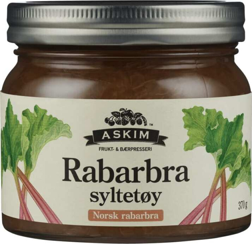 Rabarbrasyltetøy 370g