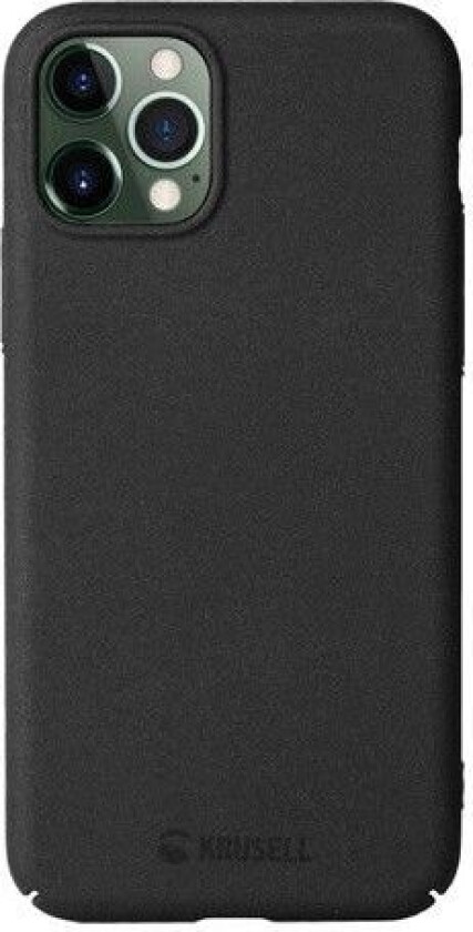 SandCover (iPhone 12/12 Pro) - Svart