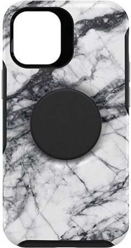 Otterbox + Pop Symmetry (iPhone 12 mini) - Hvit marmor