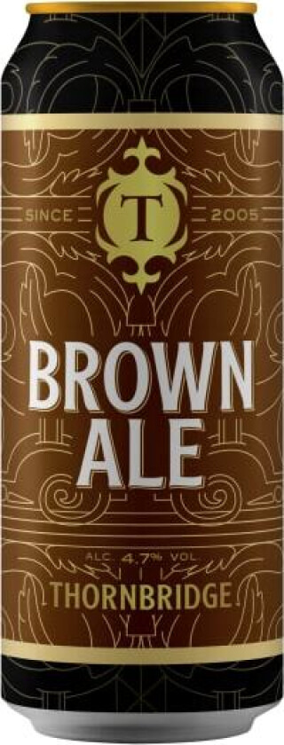 Thornbridgde Brown Ale 0,44l boks