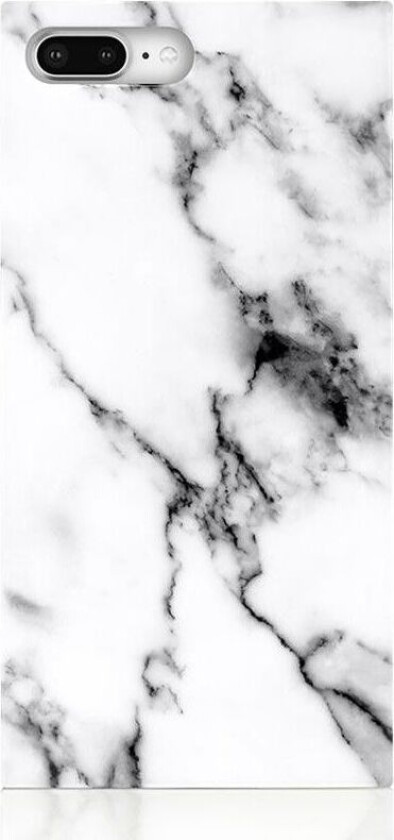 Square Case - Marmor (iPhone 8/ Plus) - Hvit