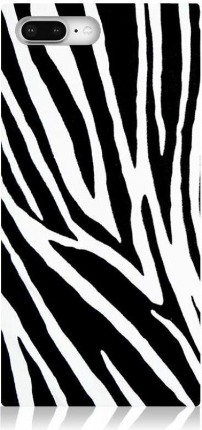 Square Case - Animal Print (iPhone 8/7 Plus) - Zebra