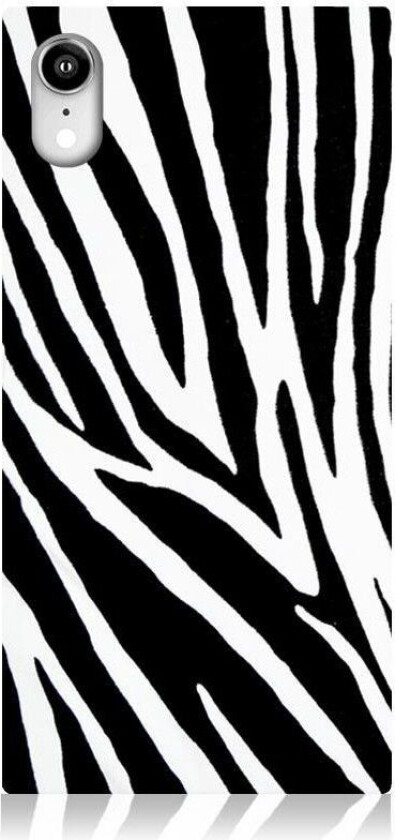 Square Case - Animal Print (iPhone X r) - Zebra