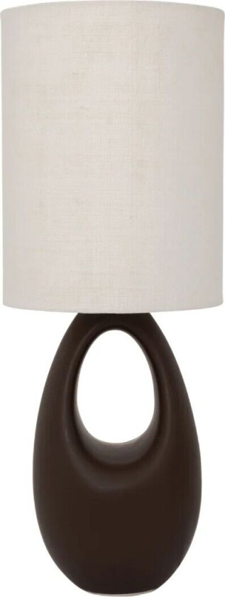 Re-discover bordlampe L 60 cm Caraf-natural (brown-white)