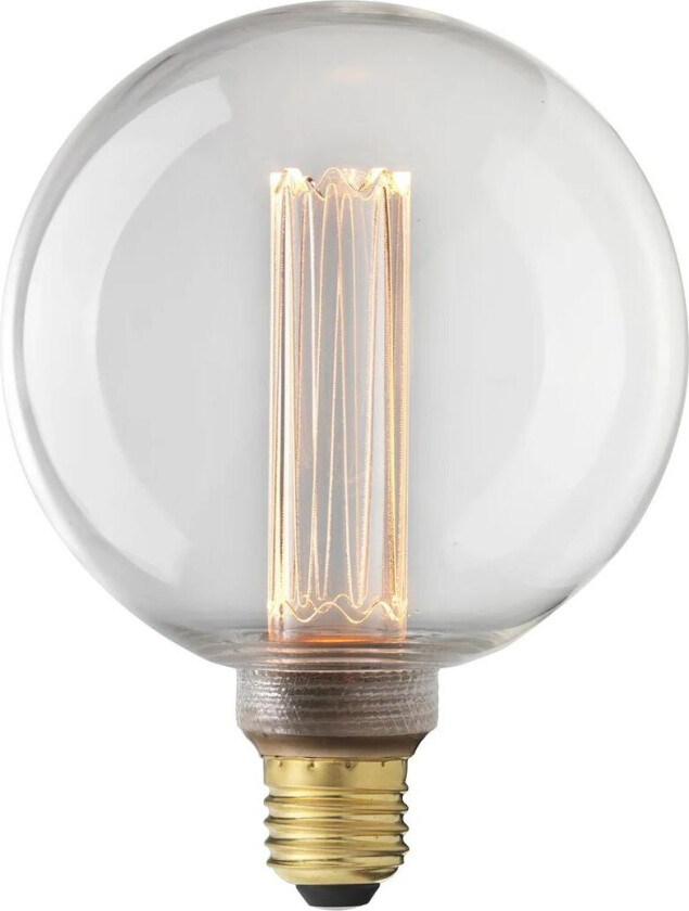 Laser filament LED E27 dimbar 12,5 cm, E27