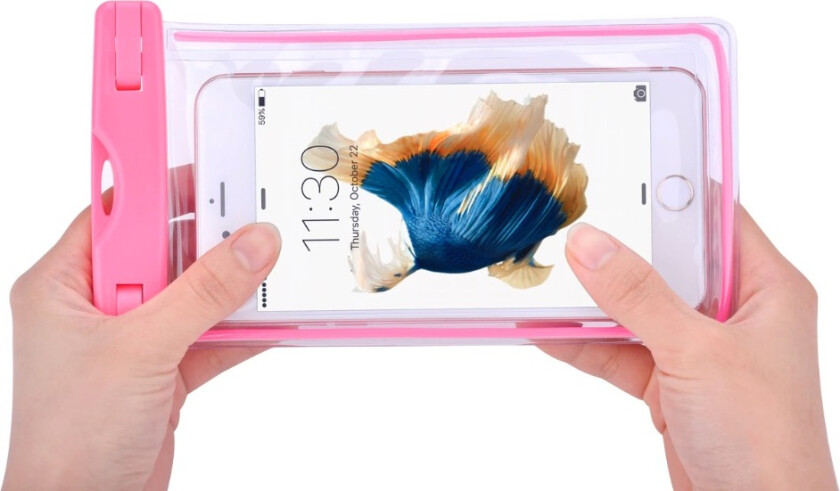 Fluorescence Waterproof Case (iPhone Max/Plus) - Rosa
