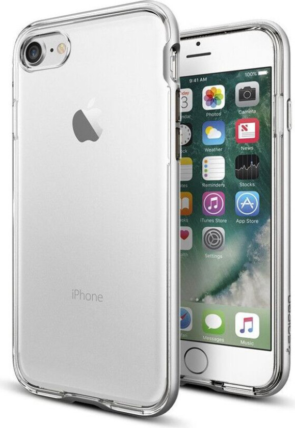Neo Hybrid Crystal (iPhone 7) - Silver