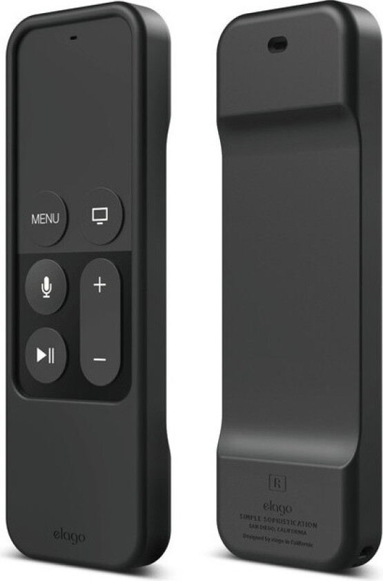 R1 Intelli Case Apple TV Remote - Svart