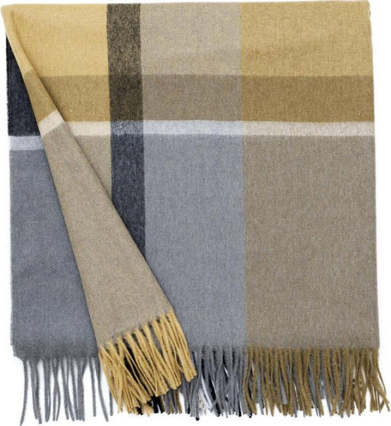 Manhattan pledd okergul-smoked glass