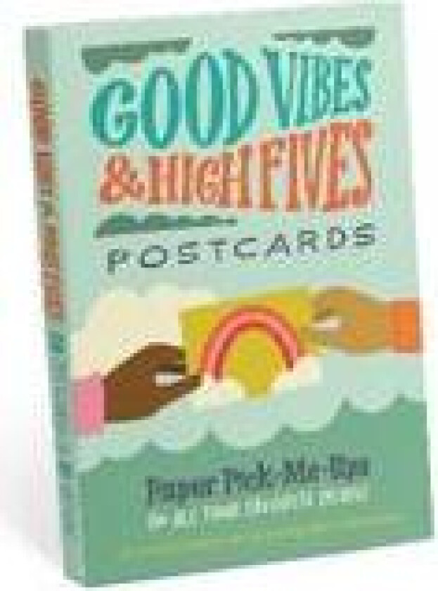 Em & Friends Good Vibes & High Fives Postcards Book, Set of 20 Postcards