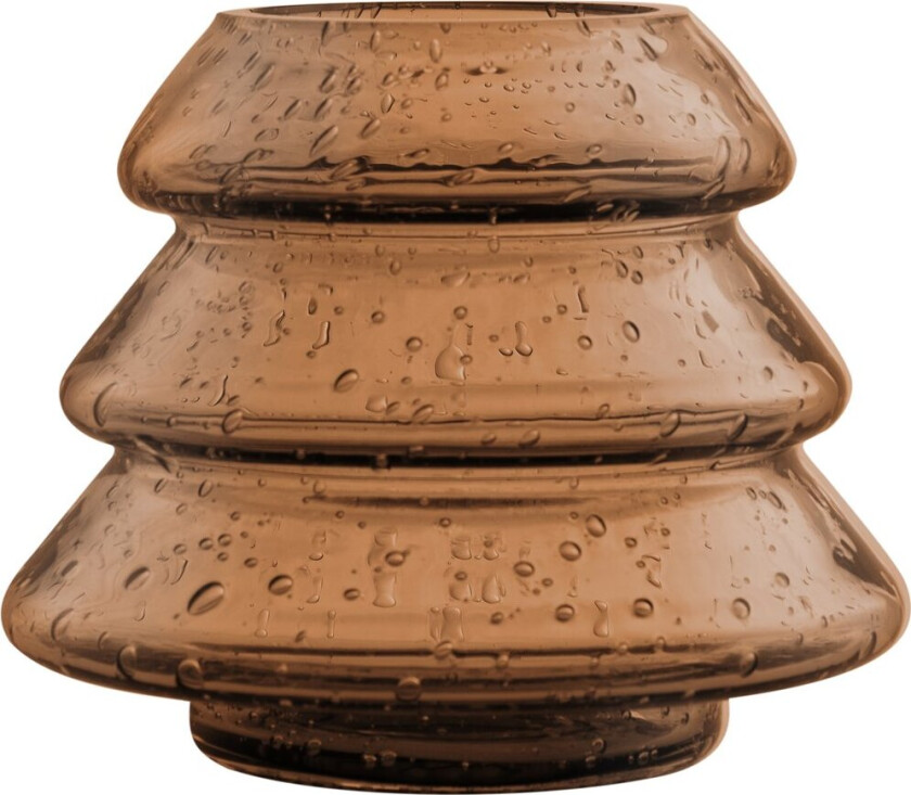 Gran 12 telysholder Brun