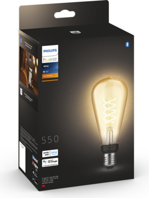 W Lyskilde 7.2W Fil ST72 E27