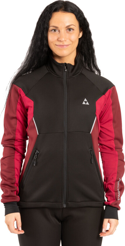 Fischer Women's Vemdalen Pro Jacket S, Burgundy