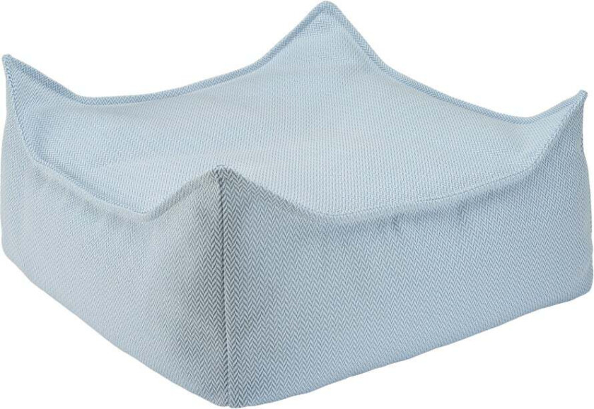 Azure Utendørs Firkantet Puff - Utemøbler - 100% Polyester