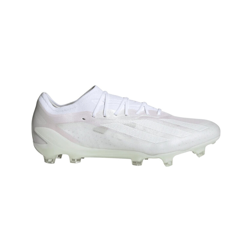 adidas X Crazyfast .1 FG/AG / Q3 23, fotballsko gress og kunstgress, unisex Ftwr White/Ftwr Whit