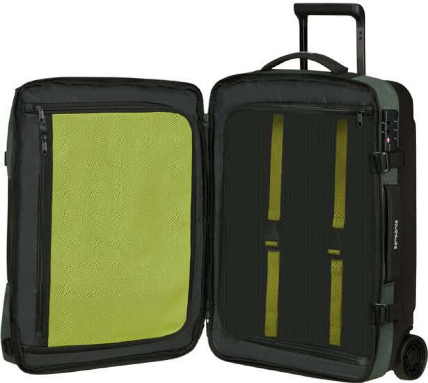 Armox Duffelbag med 2 hjul og ryggsekk Moss