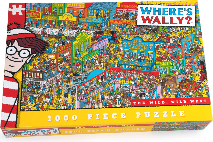 Where's Wally - The Wild Wild West - 1000pc (710-5925)