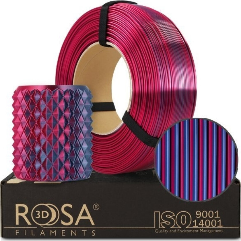 Rosa3d Filament Rosa3d Refill Pla Magic Silk 1,75Mm Midnight City 1Kg