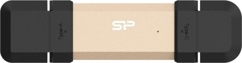 Ekstern Ssd Silicon Power Ds72 250 Gb Usb-A Usb-C 1050/850 Mb/S Gull