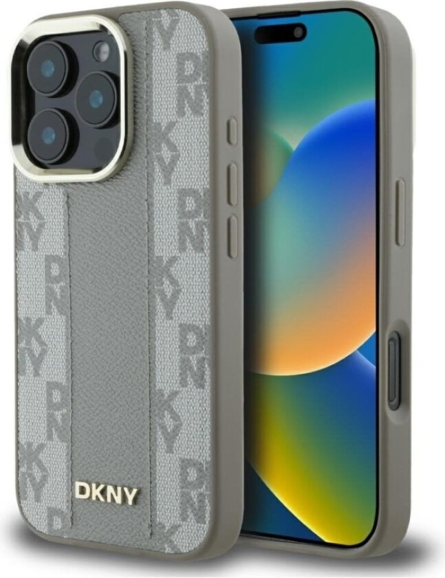 Etui Dkny Checkered Pattern Magsafe Do Iphone 16 Pro Max Beowy