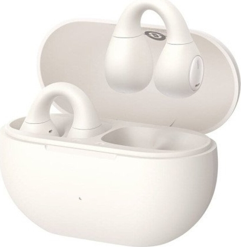 Bass 15 Clip Open Ear Headset True Wireless Stereo (Tws) In-Ear Calls/Music Bluetooth White