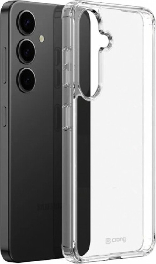 Crystal Shield-Deksel Til Samsung Galaxy S25 (Gjennomsiktig)