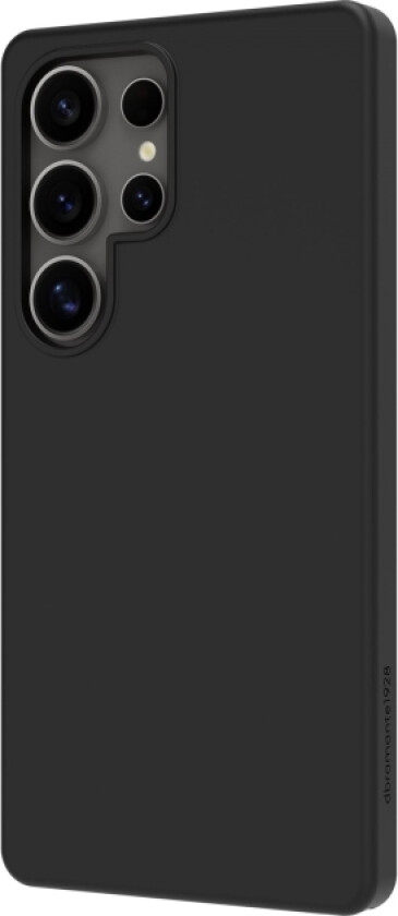 Dbramante1928 Costa Rica - Baksidedeksel For Mobiltelefon - Silikon, Plastikk - Nattsvart - For Samsung Galaxy S25 Ultra