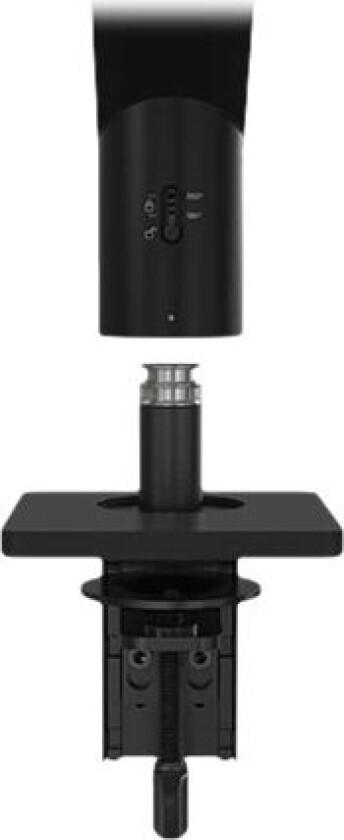 Single Monitor Arm - Msa20 - Monteringssett - Justerbar Arm - For Lcd-Skjerm - Svart - Skjermstørrelse: 19"-38" - Monteringsgrensesnitt: 100 X 1