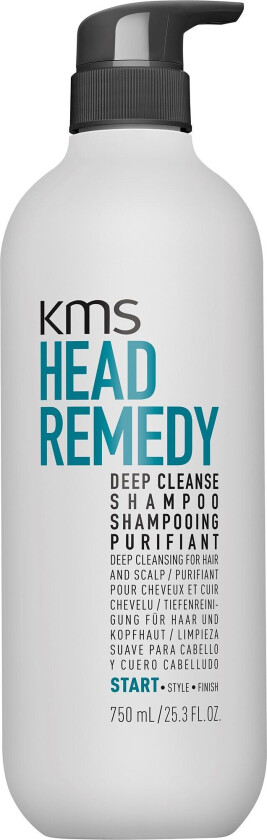 KMS Head Remedy Deep Cleanse Shampoo 750ml