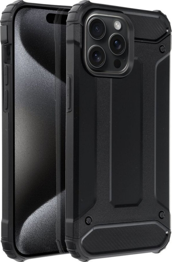 Oem Armor-Deksel For Iphone 15 Pro Max Svart