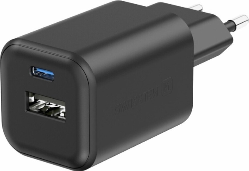 Swissten Travel Tkla Ldtjs Gan Usb-C / Pd Usb-A / 18W Qc / 45W