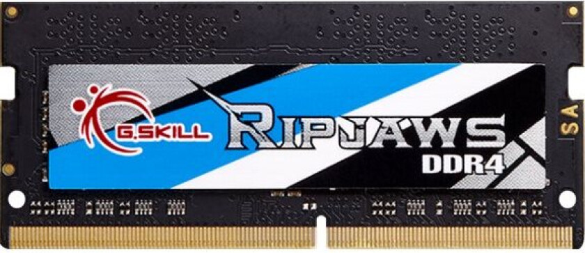 Ripjaws - Ddr4 - Modul - 8 Gb - So Dimm 260-Pin - 3200 Mhz / Pc4-25600 - Cl22 - 1.2 V - Ikke-Bufret - Ikke-Ecc
