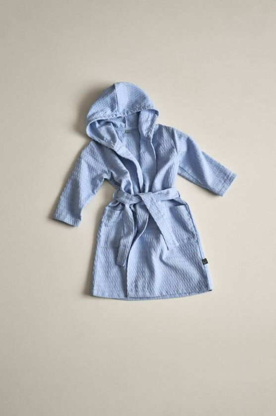 MINI badekåpe - økologisk Blå