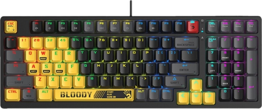 Bloody - Sett Med Mus Og Tastatur