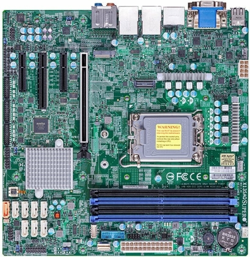 Supermicro X13saq Alder Lake-S Q670e Lga1700 1 Pci Bulk Micro Atx