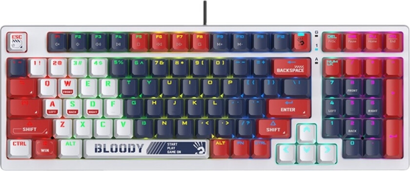 Bloody - Sett Med Mus Og Tastatur