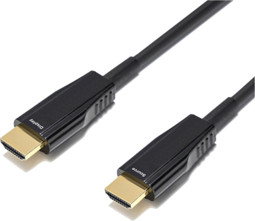 Bilde av Ultra High Speed - Hdmi-Kabel - Hdmi Hann Til Hdmi Hann - 15 M - Svart - Up To 48 Gbps Data Transfer Rate, Active Optical Cable (Aoc), 4 K