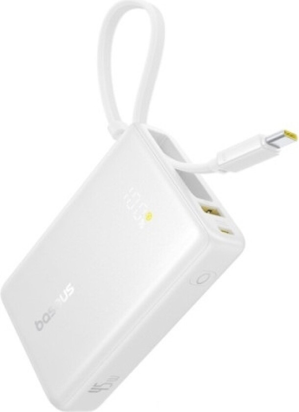Picogo, 10000 Mah, Litiumpolymer (Lipo), 45 W, Hvid