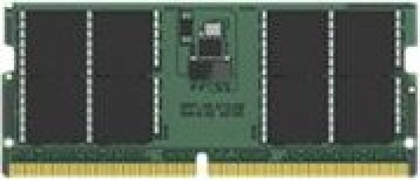 Kingston - Ddr5 - Sett - 64 Gb: 2 X 32 Gb - So Dimm 262-Pin - 2600 Mhz / Pc5-41600 - Cl42 - 1.1 V - Ikke-Bufret - Ikke-Ecc