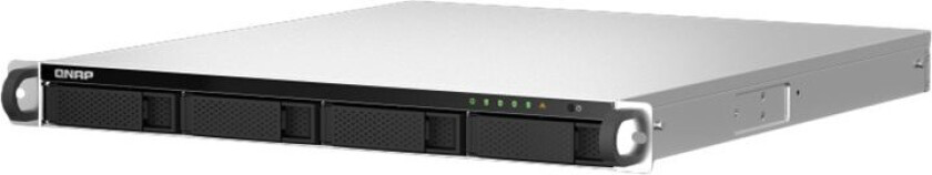 Qnap Ts-464U-Rp - Nas-Server - 4 Brønner - Kan Monteres I Rack - Sata 6Gb/S - Raid 0, 1, 5, 6, Jbod, 10 - Ram 8 Gb - 2.5 Gigabit Ethernet - Iscsi Stø