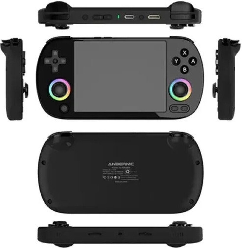 Bilde av Rg40xx H Svart Bærbar Retro-Spillkonsoll