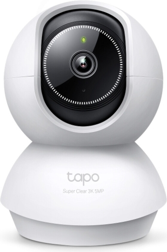 Tp-Link Tapo C230(Eu), Ip-Sikkerhetskamera, Innendørs, Trådløs, Bord, Hvit, Lyspære